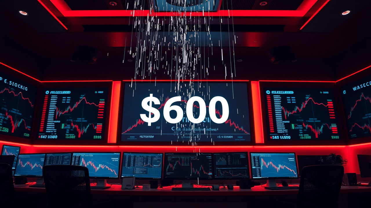 The Shocking $600 Million Risk That Could Trigger A Crypto Market Meltdown