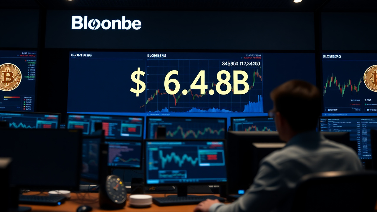 Bitcoin ETF Sufre Una Caída Histórica de $6.4B Que Nadie Vio Venir