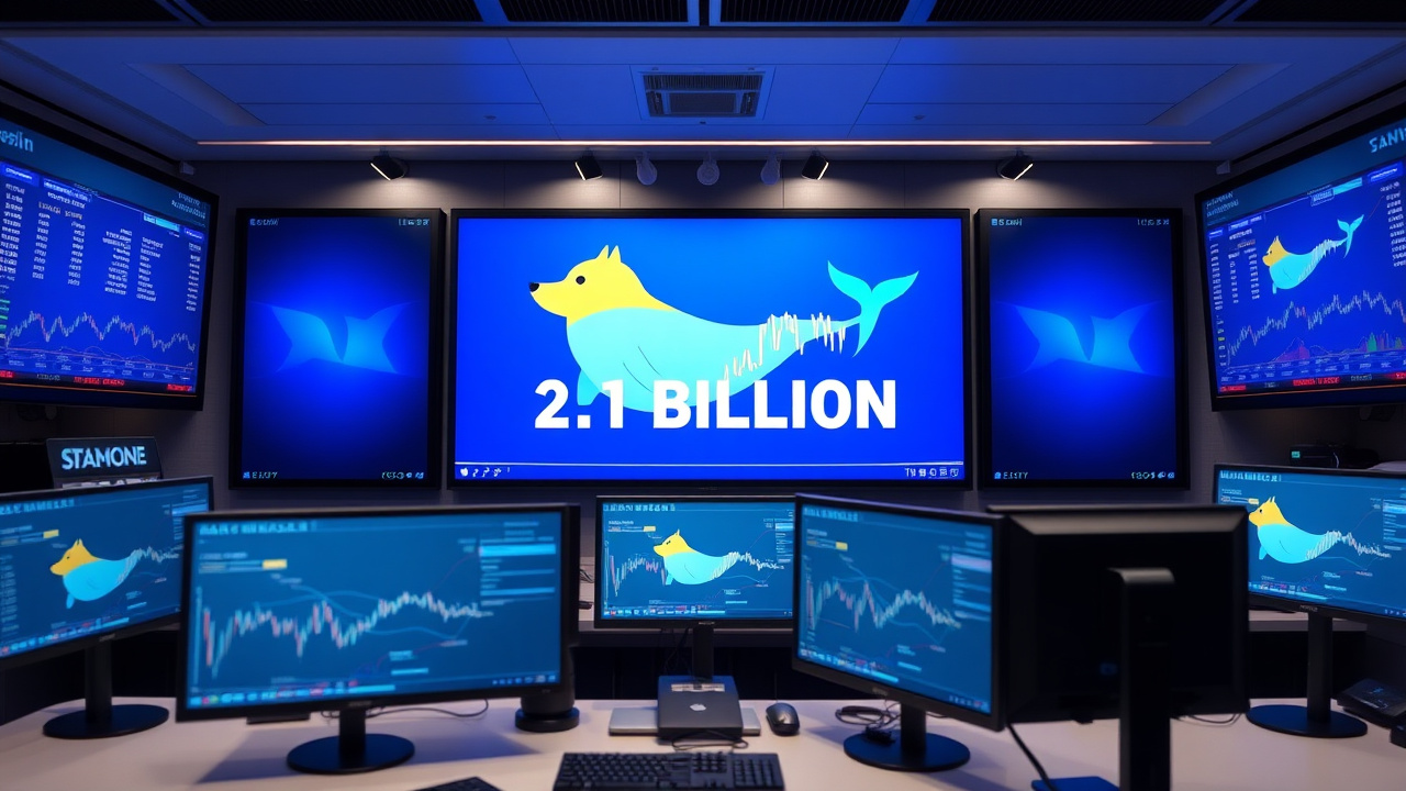 Dogecoin Whales Just Accumulated 2.1 Billion DOGE And Nobody Noticed