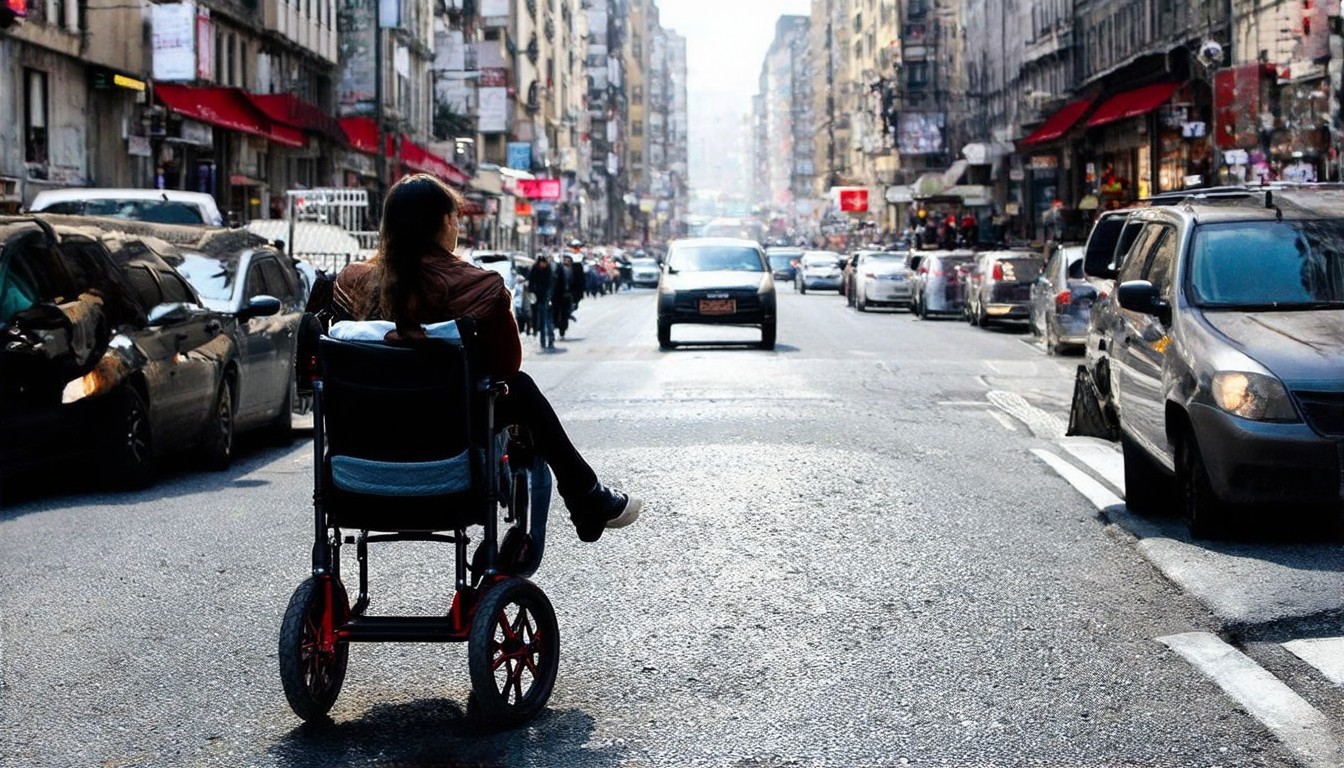 La Controversia Tras El Hombre En Silla De Ruedas Que Domina La Rotonda