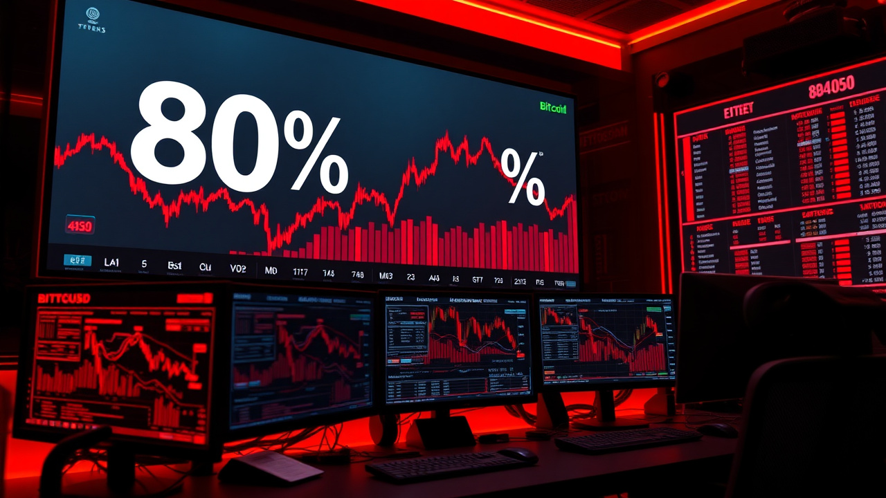 El 80% de Los Inversores Españoles en Criptomonedas Ignoran la Volatilidad de BTCUSD
