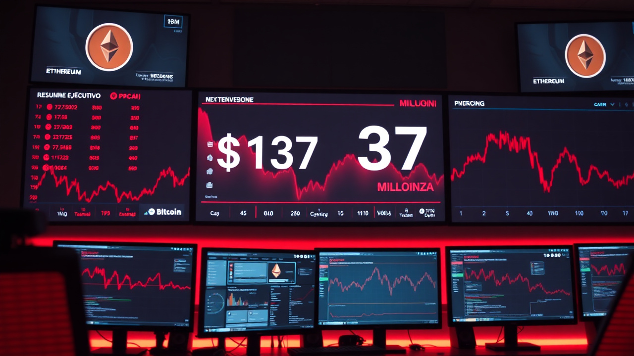 Más de $137 Millones en Pérdidas: El Colapso de Traders de Bitcoin y Ethereum