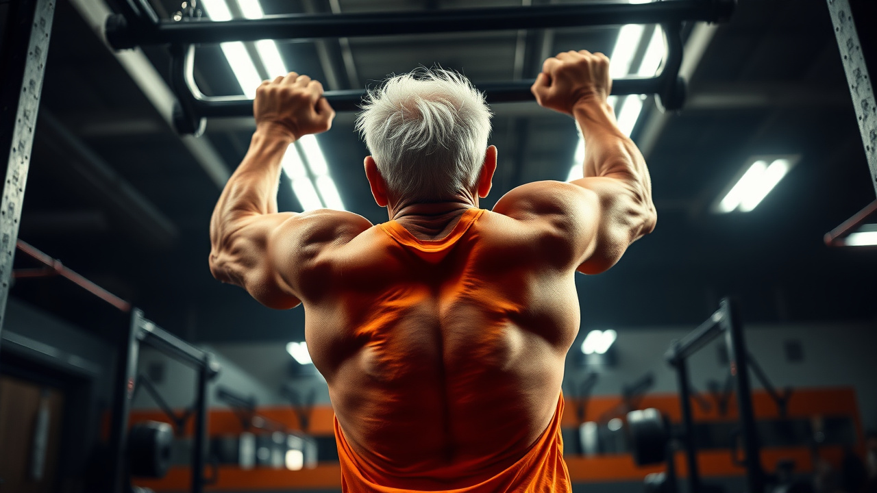 76-Year-Old Fitness Dynamo Crushes Daily Muscle-Ups While Defying Aging Science